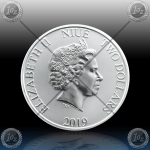 1oz NIUE 2 DOLLARS 2019 (DISNEY - MICKEY MOUSE FANTASIA) UNC